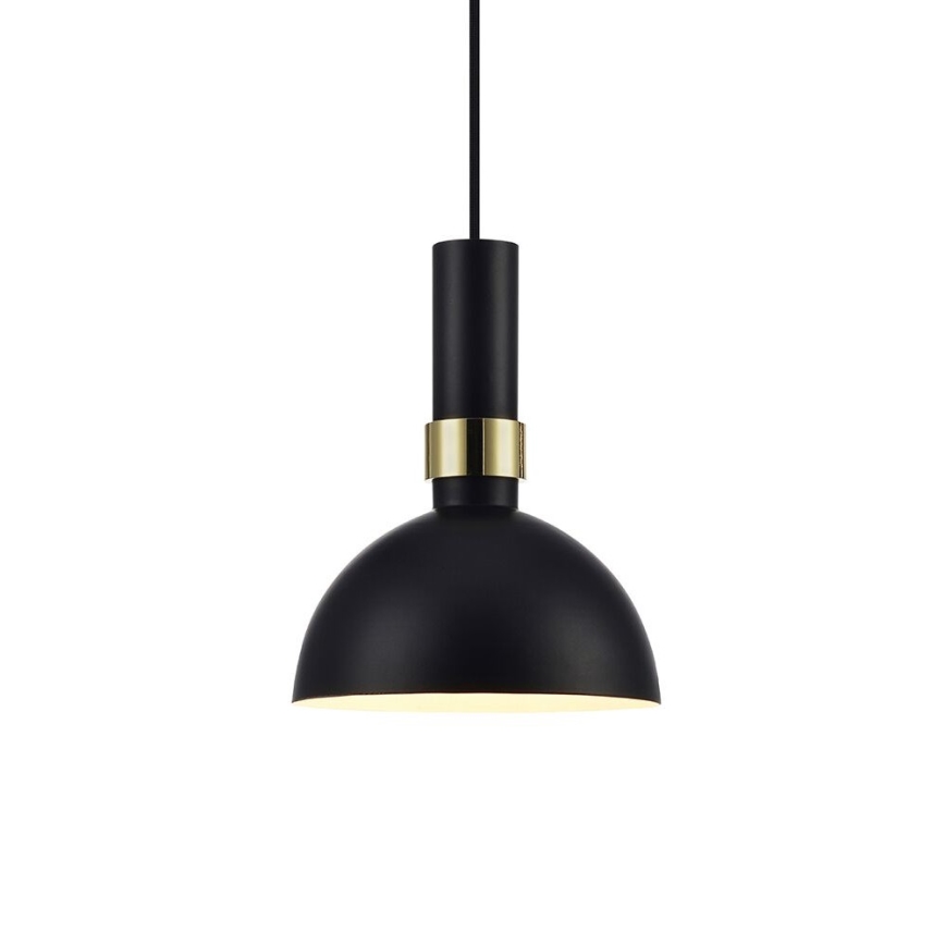 Marpzlöjd 106974 - Lampadario a sospensione con filo LARRY 1xE27/60W/230V nero/oro