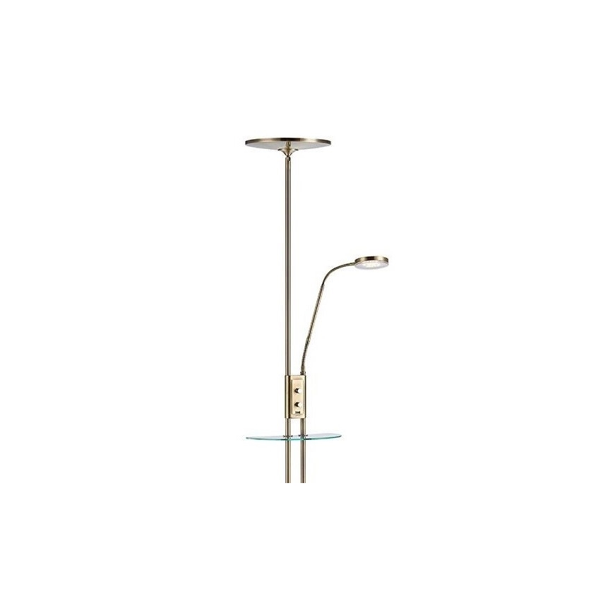 Markslöjd 107009 - Lampada da terra LED dimmerabile FRIEND LED/18W/230V + LED/5W