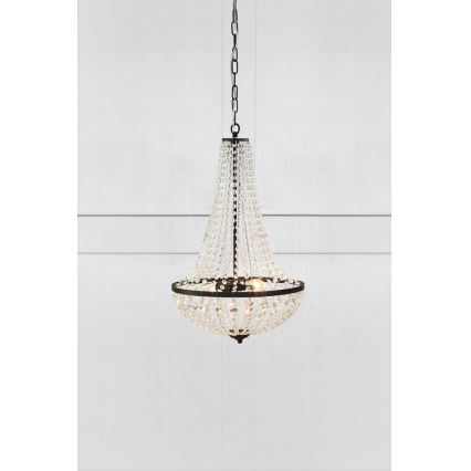 Marpzlöjd 107027 - Lampadario di cristallo dimmerabile da bagno GRÄNSÖ 2xE14/40W/230V