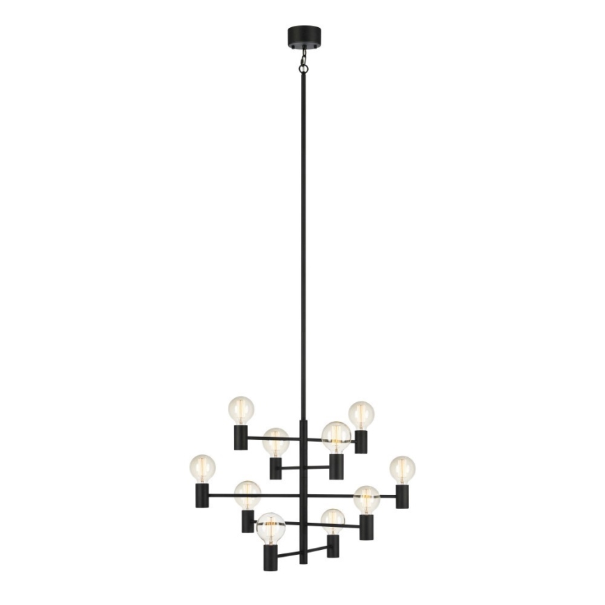 Markslöjd 107187 - Lampadario a sospensione con supporto rigido PARIS 10xE27/60W/230V