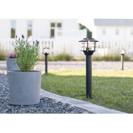 Markslöjd 107290 - LED-Außenleuchte GARDEN 24 LED/3W/24V 45 cm IP44 schwarz