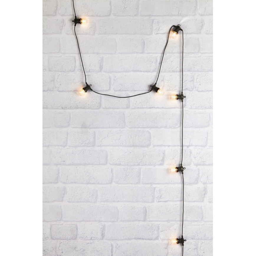 Markslöjd 107292 - Catena decorativa da esterno LED GHIRLANDA GARDEN 10xLED 5,5m IP44