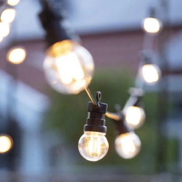 Markslöjd 107292 - Dekorative LED-Outdoor-Lichterkette GARLAND GARDEN 10xLED 5,5m IP44