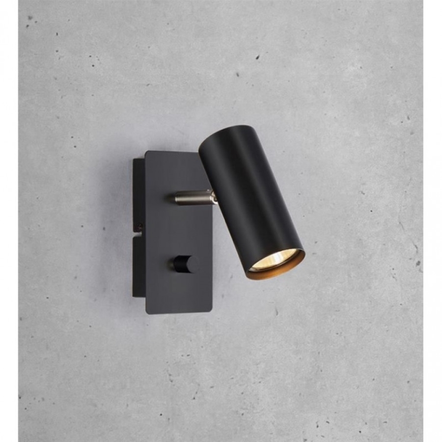 Markslöjd 107345 - Luce Spot da parete dimmerabile BARCELONA 1xGU10/12W/230