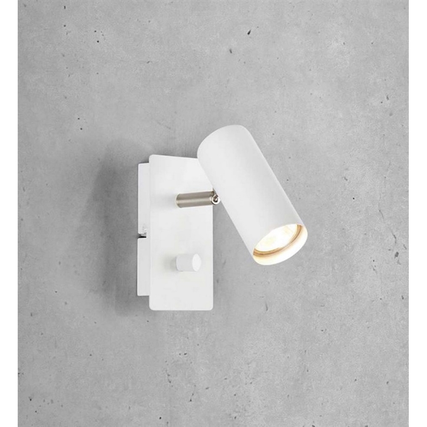 Markslöjd 107346 - Luce Spot da parete dimmerabile BARCELONA 1xGU10/12W/230