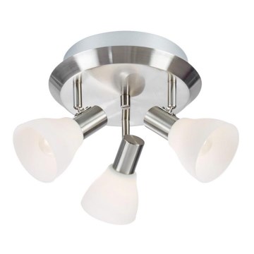 Markslöjd 107505 - Faretto VERO 3xE14/40W/230V cromo lucido