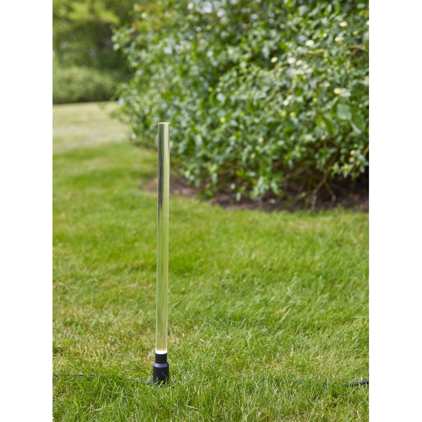 Markslöjd 107719 - LED Außenleuchte GARDEN24 LED/3W/24V 57,5 cm IP44 schwarz/klar