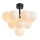 Markslöjd 107913 - Lampadario a plafone MERLOT 13xG9/20W/230V Ø 56 cm bianco/nero