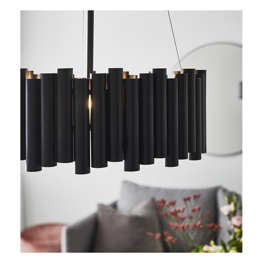 Markslöjd 107925 - Suspension avec tige LEVEL 3xE27/60W/230V