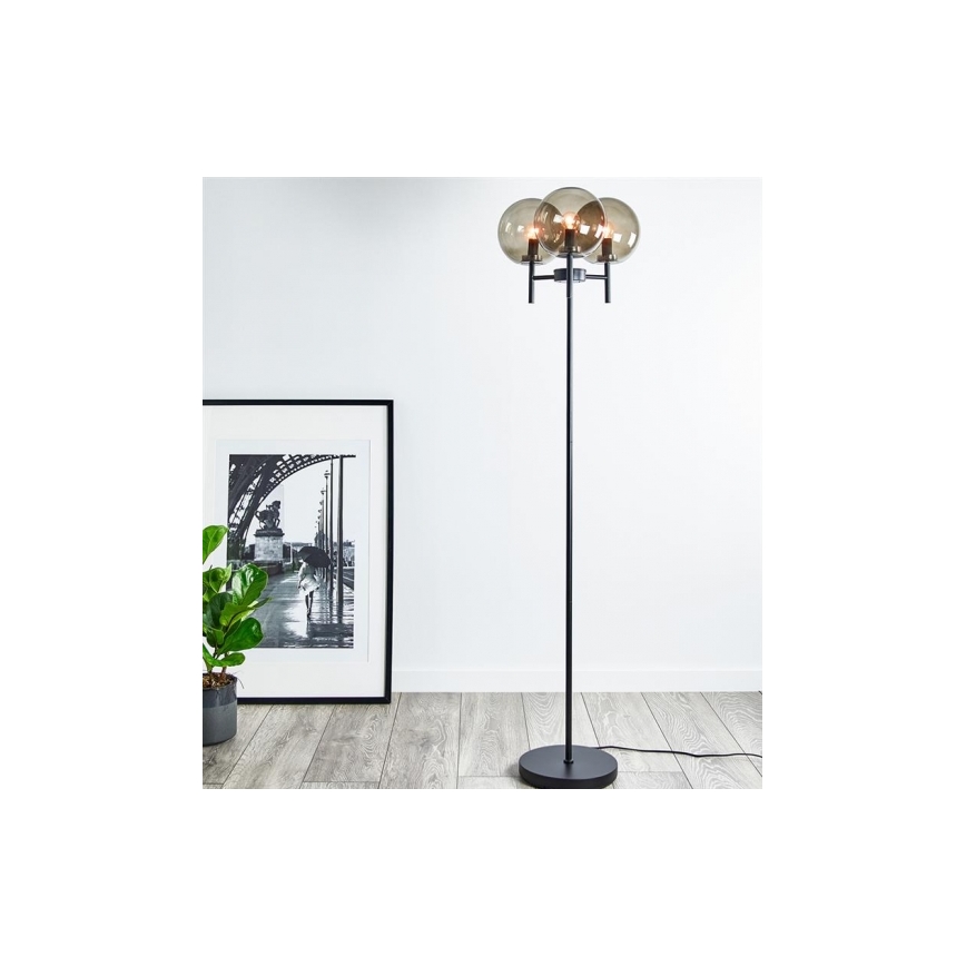 Markslöjd 107947 - Lampadaire CROWN 3xE14/20W/230V