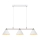 Markslöjd 108075 - Suspension filaire KLINT 3xE14/40W/230V blanc