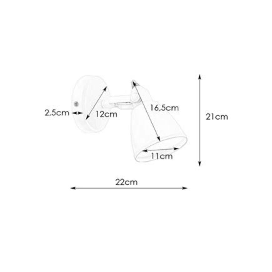 Markslöjd 108082 - Applique murale salle de bain FJÄLLBACKA 1xG9/20W/230V IP44