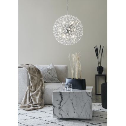 Markslöjd 108101 - Kristallkronleuchter an Schnur BOLID 9xG9/20W/230V
