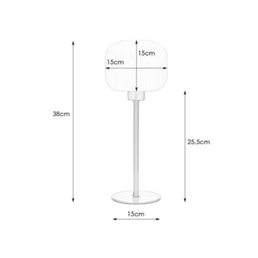 Markslöjd 108120 - Lampe de table SOBER 1xE27/60W/230V laiton