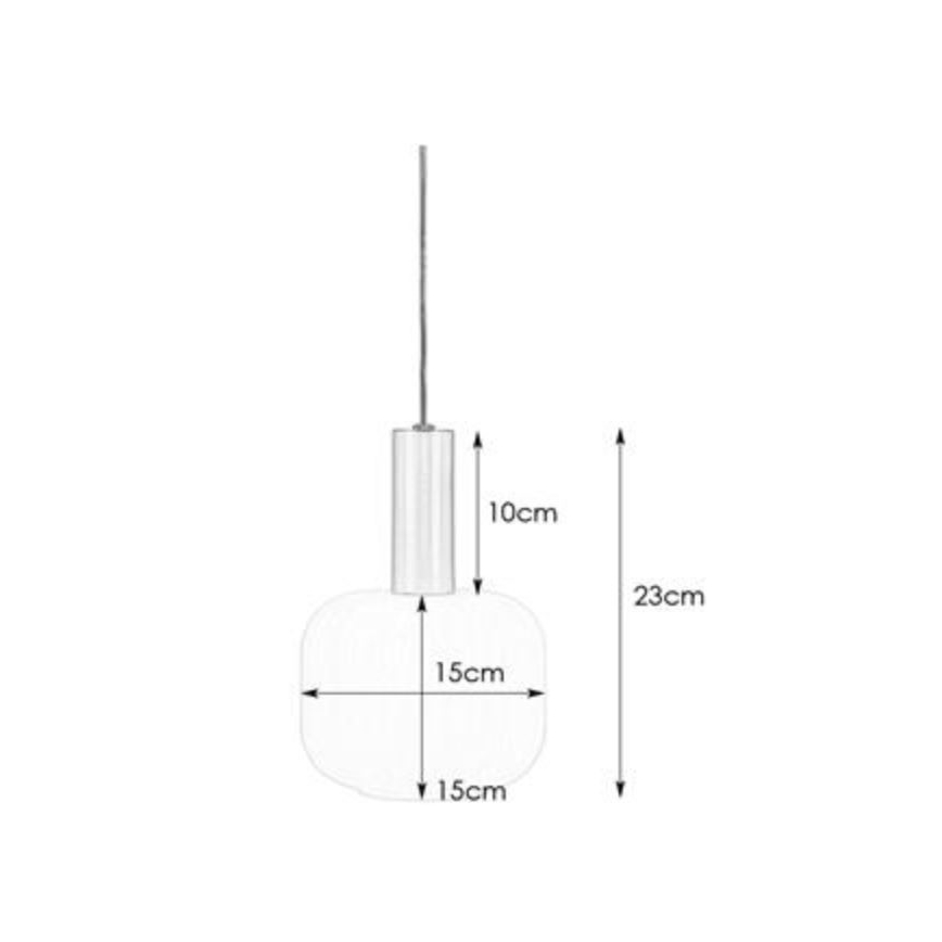 Markslöjd 108123 - Lampadario su filo SOBER 1xE14/40W/230V ottone