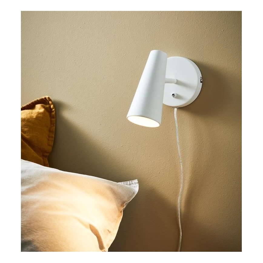 Markslöjd 108199 - Luce Spot da parete CREST 1xGU10/7W/230V bianco