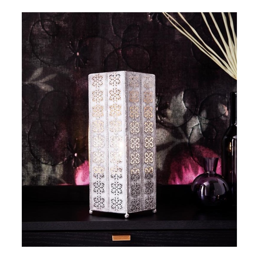 Markslöjd 108222 - Lampada da tavolo  AGRA 1xE14/18W/230V grigia
