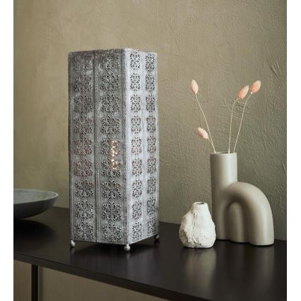 Markslöjd 108222 - Tischleuchte AGRA 1xE14/18W/230V grau