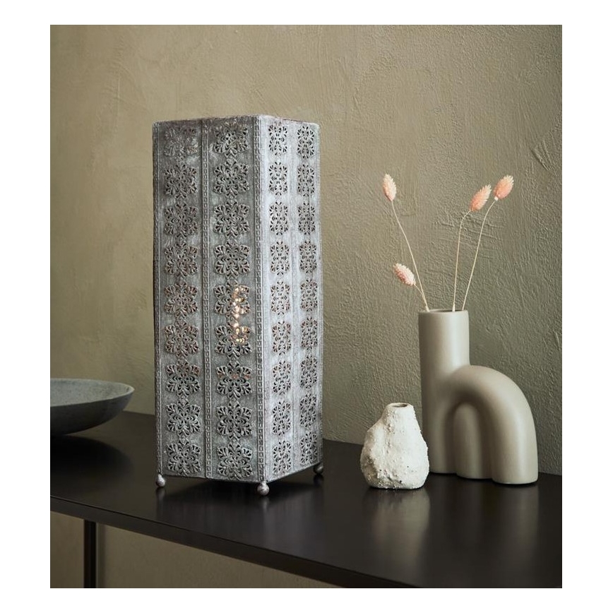 Markslöjd 108222 - Tischleuchte AGRA 1xE14/18W/230V grau