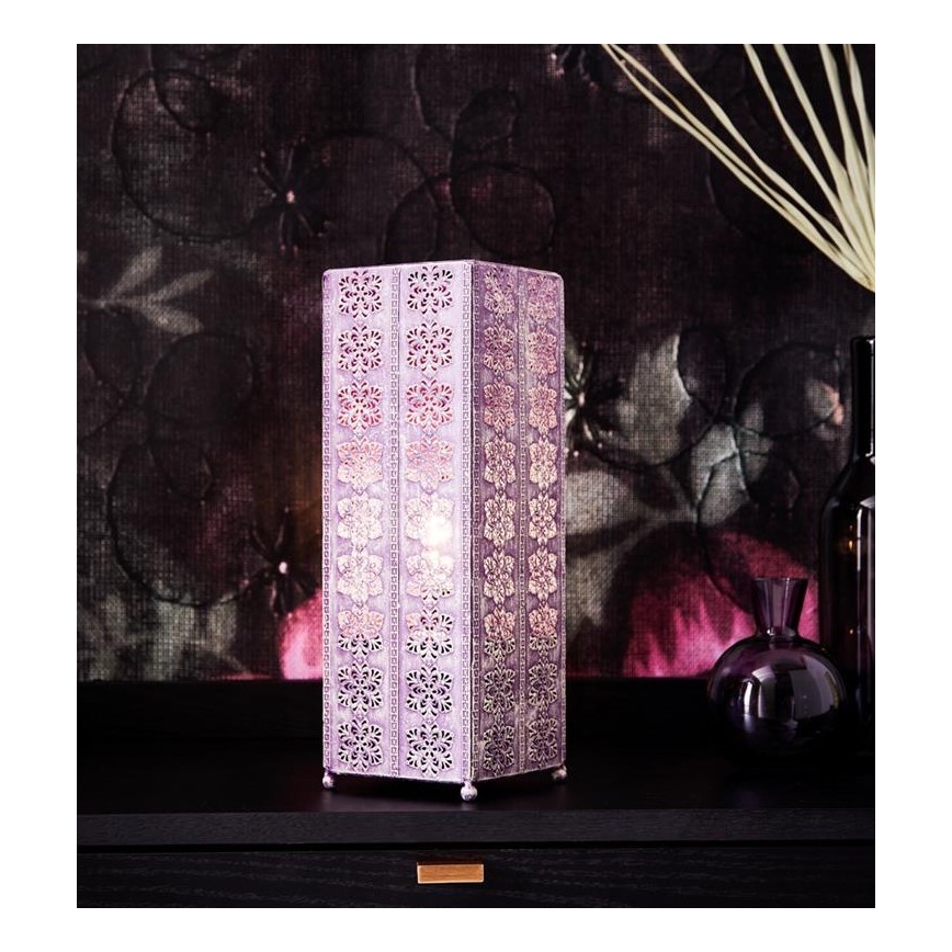 Markslöjd 108224 - Lampada da tavolo  AGRA 1xE14/18W/230V viola