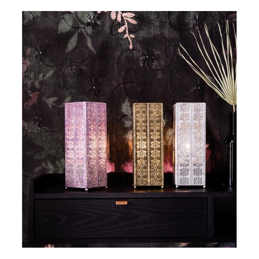 Markslöjd 108224 - Lampada da tavolo  AGRA 1xE14/18W/230V viola