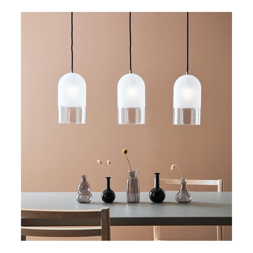 Markslöjd 108226 - Lampadario su filo COPE 3xE14/18W/230V
