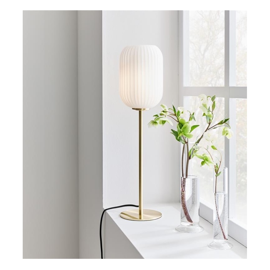 Markslöjd 108251 - Lampada da tavolo CAVA 1xE14/40W/230V oro