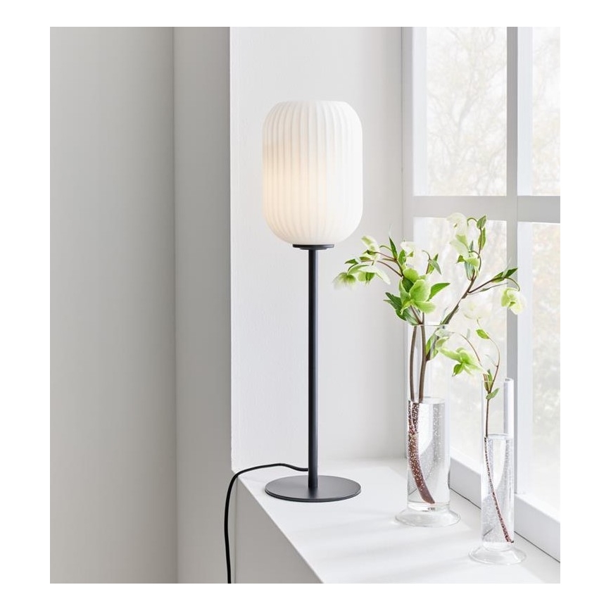 Markslöjd 108252 - Lampada da tavolo CAVA 1xE14/40W/230V nero