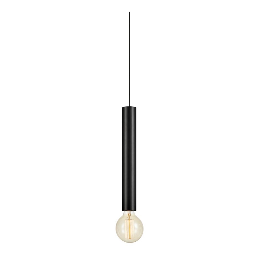 Markslöjd 108260 - Kronleuchter an einer Schnur SENCILLO 1xE27/40W/230V schwarz