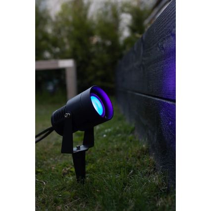 Markslöjd 108404 - LED RGBW Außenleuchte GARDEN24 LED/6W/24V 30 cm IP44 schwarz