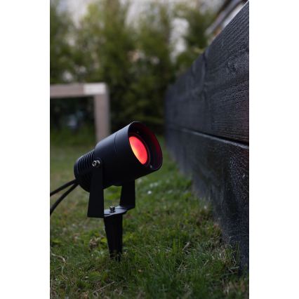 Markslöjd 108404 - LED RGBW Außenleuchte GARDEN24 LED/6W/24V 30 cm IP44 schwarz
