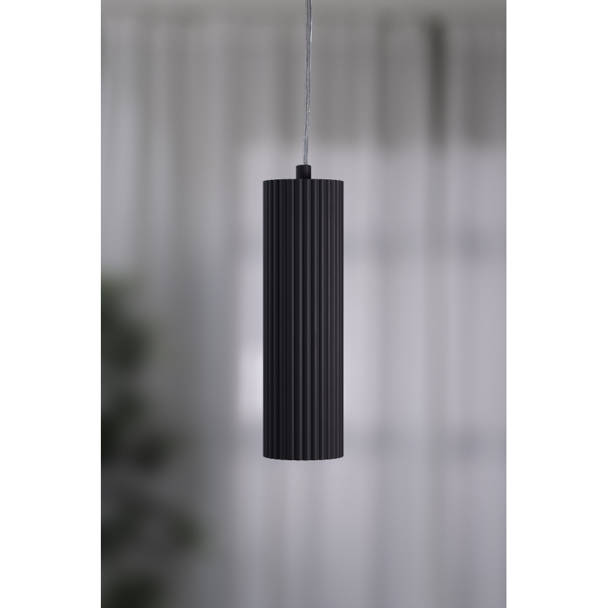 Markslöjd 108472 - Lampadario a sospensione con filo COSTILLA 1xGU10/7W/230V antracite
