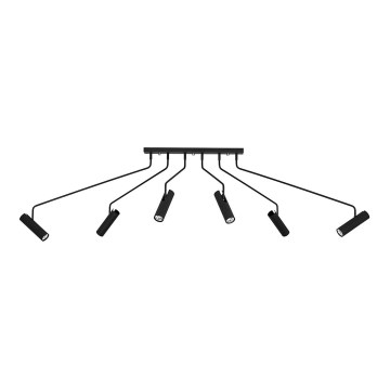 Markslöjd 108508 - Spot RAMUS 6xGU10/25W/230V noir