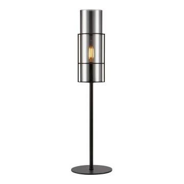 Markslöjd 108559 - Lampada da tavolo TUBO 1xE14/40W/230V 50 cm nero
