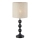 Markslöjd 108575 - Lampada da tavolo OCTO 1xE27/40W/230V beige/nero