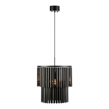 Markslöjd 108581 - Hängeleuchte an Schnur VIENTO 1xE27/40W/230V schwarz