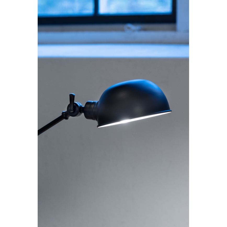 Markslöjd 108584 - Lampe de table PORTLAND 1xE27/40W/230V noir
