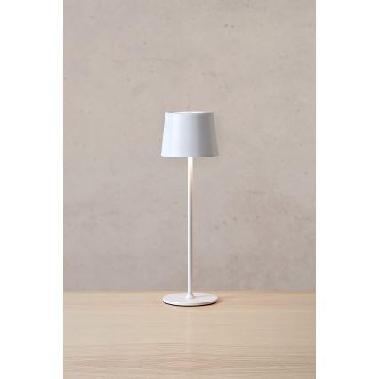 Markslöjd 108654 - Lampada LED dimmerabile ricaricabile FIORE LED/2W/5V IP44 38cm bianco