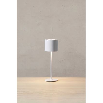 Markslöjd 108658 - LED Dimmerabile rechargeable lampada FILO LED/2W/5V IP44 30 cm bianco