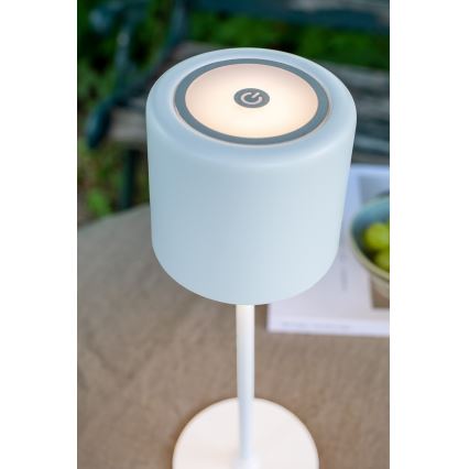 Markslöjd 108658 - LED Dimmerabile rechargeable lampada FILO LED/2W/5V IP44 30 cm bianco