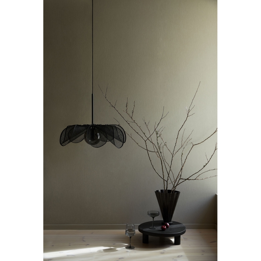 Markslöjd 108660 - Lampadario a sospensione con filo STYRKA 1xE27/40W/230V diametro 63 cm nero