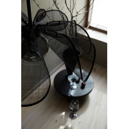 Markslöjd 108660 - Lampadario a sospensione con filo STYRKA 1xE27/40W/230V diametro 63 cm nero