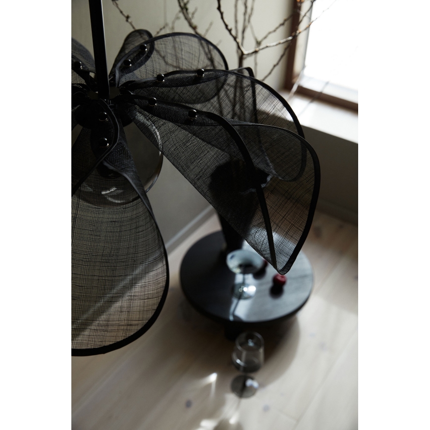Markslöjd 108660 - Lampadario a sospensione con filo STYRKA 1xE27/40W/230V diametro 63 cm nero