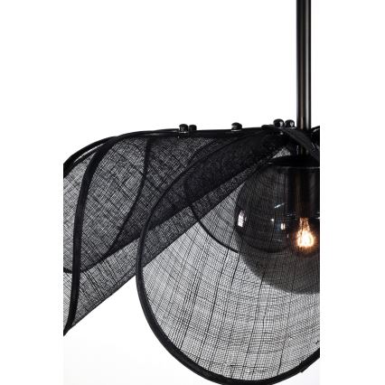 Markslöjd 108660 - Lampadario a sospensione con filo STYRKA 1xE27/40W/230V diametro 63 cm nero