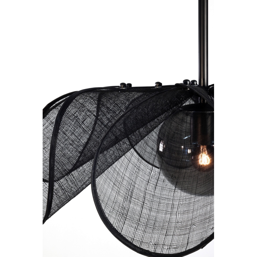 Markslöjd 108660 - Lampadario a sospensione con filo STYRKA 1xE27/40W/230V diametro 63 cm nero