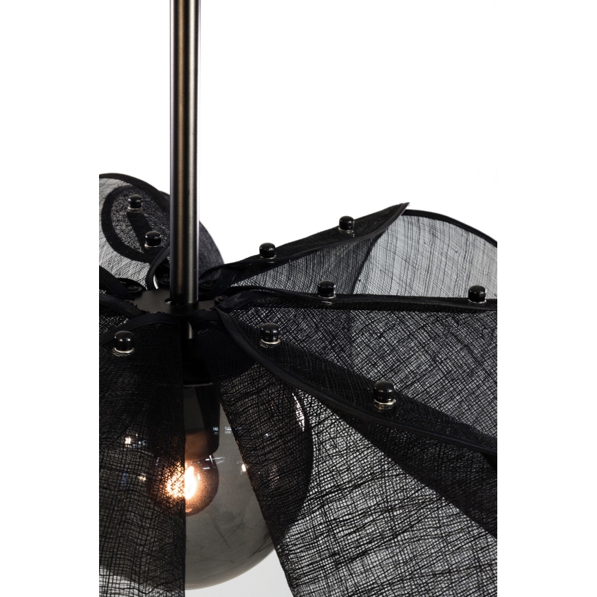 Markslöjd 108660 - Lampadario a sospensione con filo STYRKA 1xE27/40W/230V diametro 63 cm nero