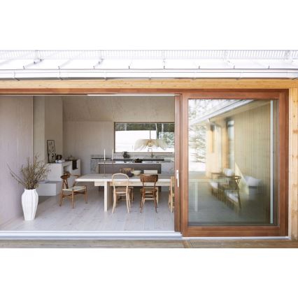 Markslöjd 108661 - Lampadario a sospensione con filo STYRKA 1xE27/40W/230V diametro 75 cm beige
