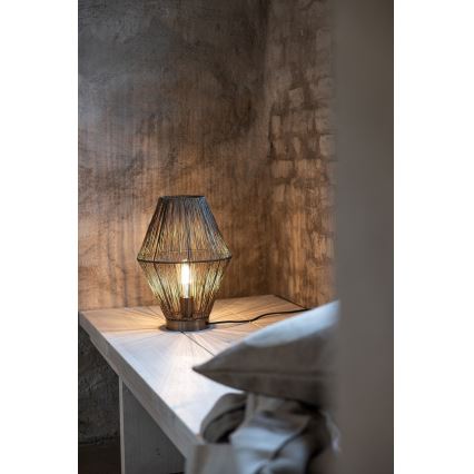 Markslöjd 108665 - Lampada da tavolo CASA 1xE27/40W/230V ottone