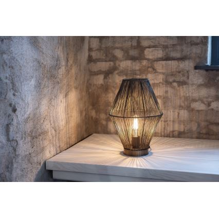 Markslöjd 108665 - Lampada da tavolo CASA 1xE27/40W/230V ottone