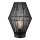 Markslöjd 108666 - Lampada da tavolo CASA 1xE27/40W/230V nero